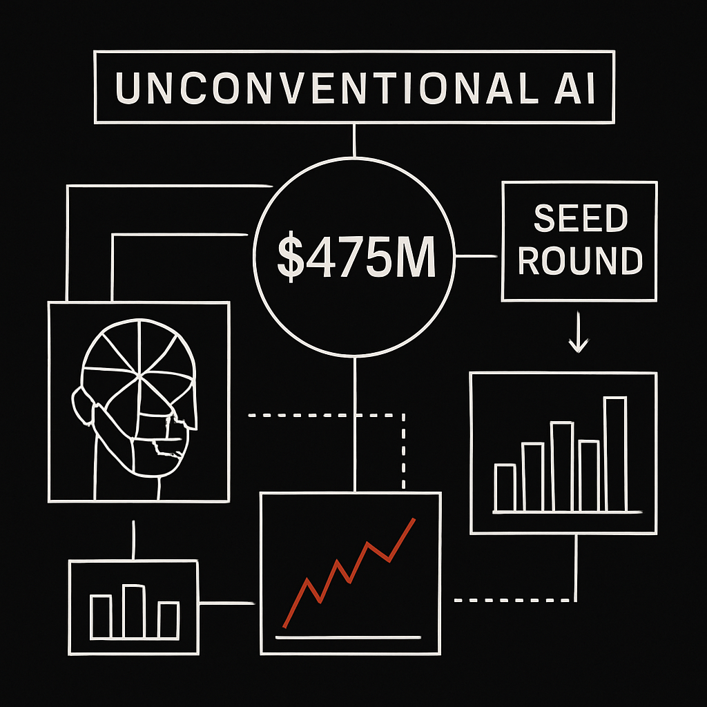 Unconventional AI Secures $475M Seed Round: A New Contender in AI Hardware