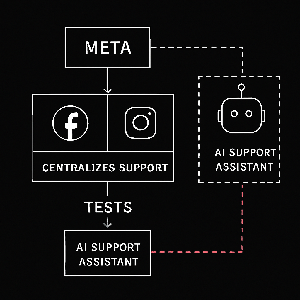 Meta Consolidates Support Systems with AI Integration