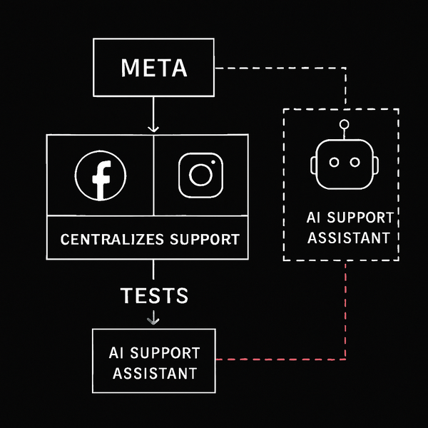 Meta Consolidates Support Systems with AI Integration